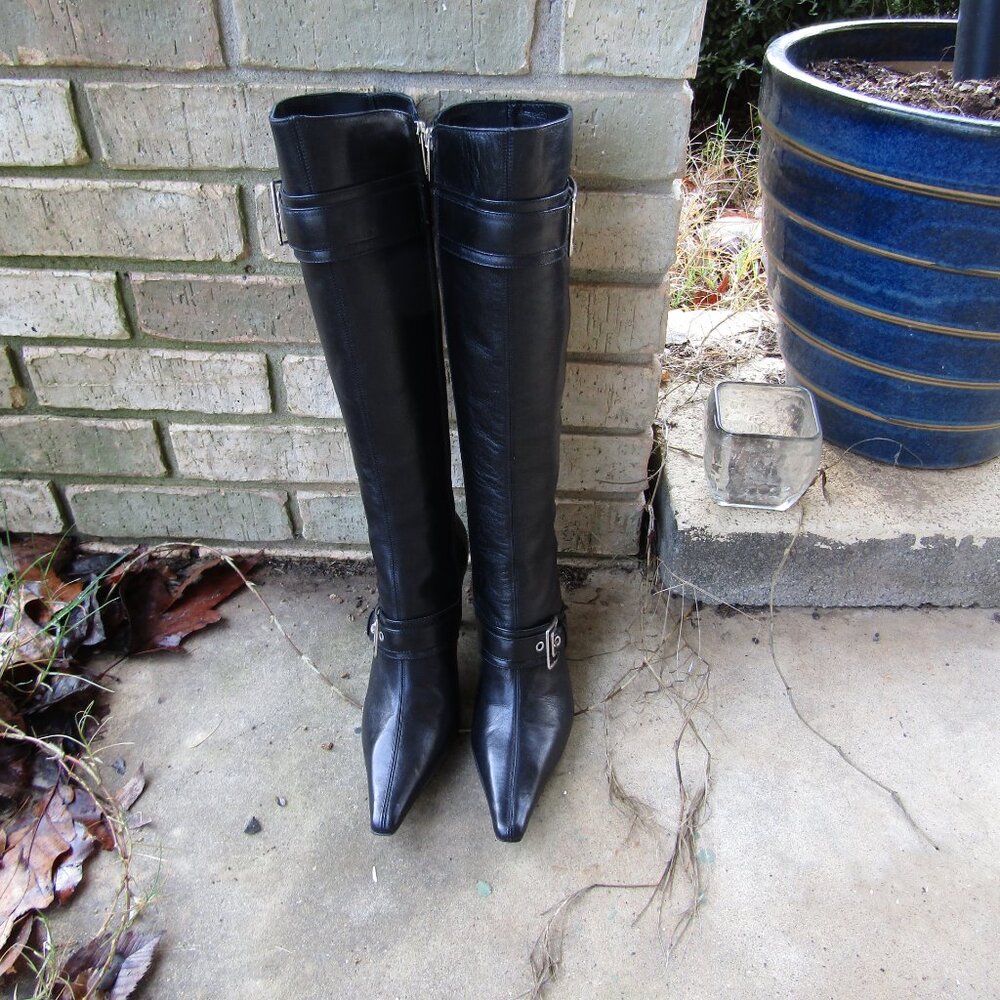 Claudia Ciuti Made in Italy Tall Leather Boots 5.5 M